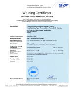 EN 1090-2 Certificate for Steel